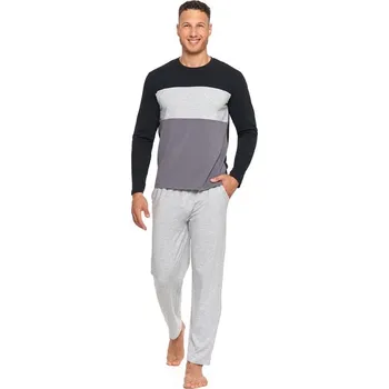Pánské pyžamo MORAJ PYŽ. PÁN. PDM4700-003 Velikost: XXL, Vzor: 003