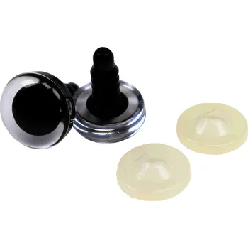 Pro Háčkování Oči bezpečnostní průhledné 16 mm Počet: 1 pár