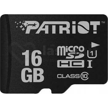 Elektronická stavebnice Patriot MicroSDHC 16GB Class10 UHS-I