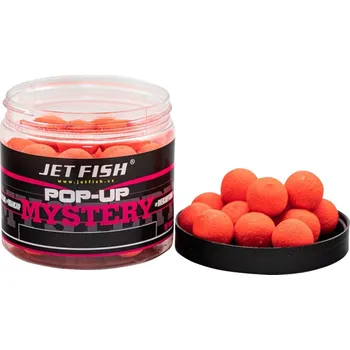 Boilies Jet Fish Plovoucí Pop-Up Boilie Mystery Jahoda / Moruše Průměr: 12mm