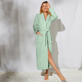 Šála Fleecový župan se šálovým límcem a s délkou 130 cm, hebký na dotek lipová 52