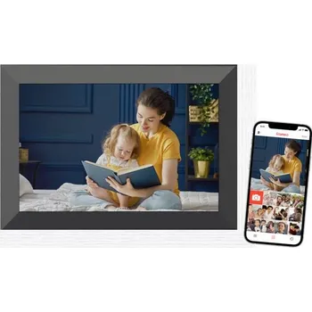 Digitální fotorámeček Braun Phototechnik DigiFrame 10B WiFi digitální WiFi fotorámeček 25.7 cm 10.1 palec Energetická třída (EEK2021): C (A - G) 1280 x 800 Pixel 32 GB bílá