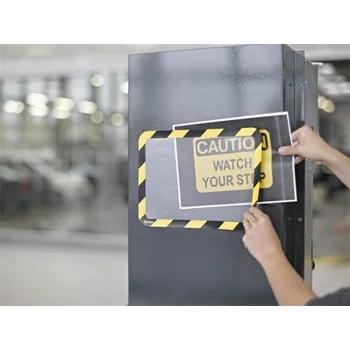 Tarifold Magneto A4 bezpečnostní samolepicí, žluto-černá