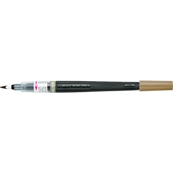 Umělecký štětec Štětec s barvou Pale Brown Pentel Color Brush XGFL-163