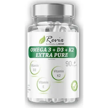 Revix by Maxxwin Omega 3+D3+K2+E 90 kapslí