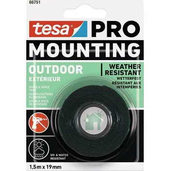 Lepicí páska Tesa Mounting PRO Outdoor obojstranná montážna lepiaca páska 19mm, 1,5m