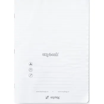 Sešit Náplň do linkovaného sešitu A4 Oxybook
