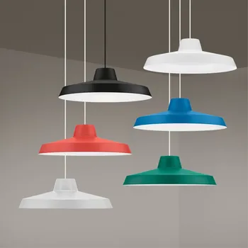 Linea Light Závěsné svítidlo Miguel LED, šedá barva, hliník, 2 700 K LED 10 W celkem - Doprava zdarma