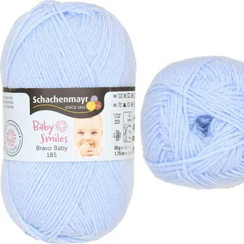 Příze Schachenmayr Baby smiles - bravo baby 185 - dětská, akryl Baby smiles - bravo baby: 1054 Světle modrá