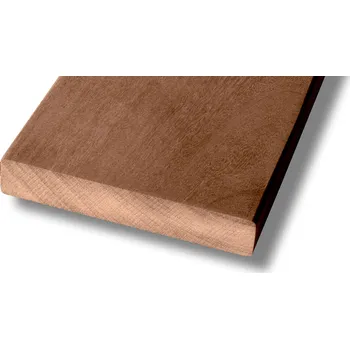 Terasové prkno Dřevěné terasové prkno IPÊ PRIME HLADKÉ KD 21 X 145 MM Délka: 2,13 m