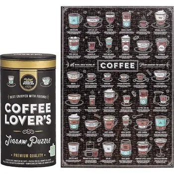 Puzzle Puzzle pro milovníky kávy 500 dílků