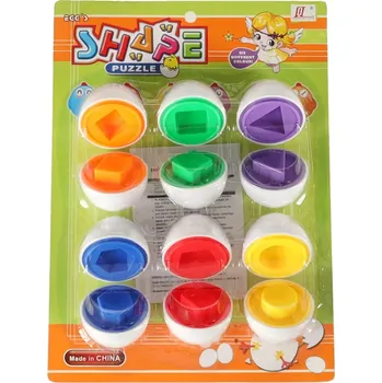 Hlavolam KIK Dětská skládačka Vajíčka