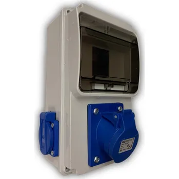 Rozvaděč 66004.30000 KEMP zásuvková kombinace osazená ELEKTRIUM