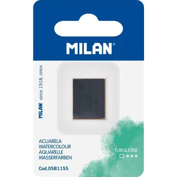 Vodová barva Akvarelová barva MILAN TURQUOISE náplň