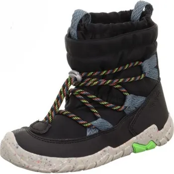 Chlapecká zimní obuv Dětské zimní boty barefit TRACE Black/Blue Gore-TEX, Superfit,1-006038-0000 - 33