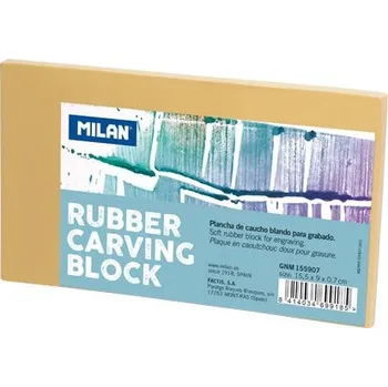 Česká hudba Rubber Carving Block MILAN MEDIUM