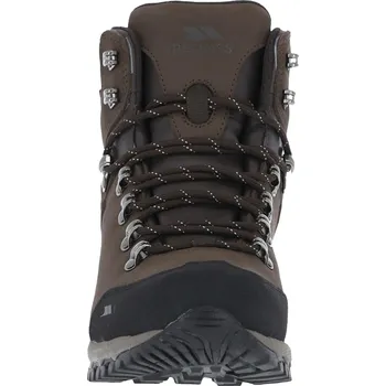 Pánská obuv TRESPASS Dámské kožené turistické boty 38 KAŠTANOVÁ