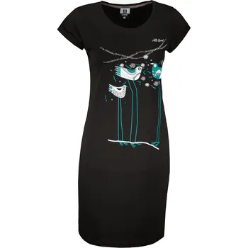 Dámské oblečení Dámské šaty ALTISPORT ALW043178 ČERNOMODRÁ S