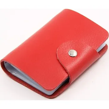 Pouzdro na doklady Červená