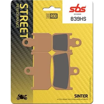 Brzdová destička Brzdové destičky SBS MOTO
