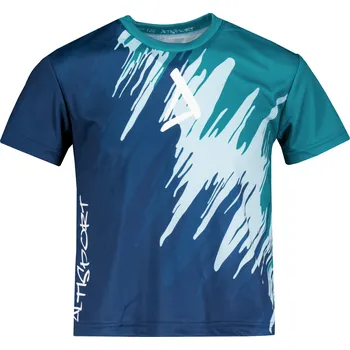 Dětské funkční triko premium ALTISPORT VOJ/ALK006TR01 PETROLEJOVÁ/MODRÁ 158