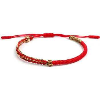 Náramek Tibetský náramek pro štěstí - UNITE RED