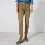 Úzké 7/8 džíny khaki 38