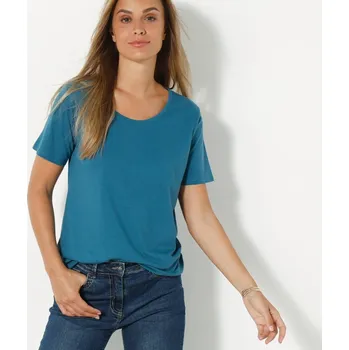 Dámské tričko Tričko s krátkými rukávy modrá 42/44