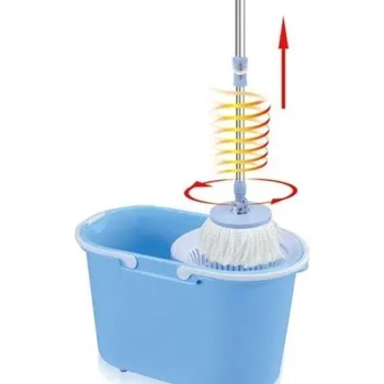 mop Mop se ždímačem a kbelíkem - modrý