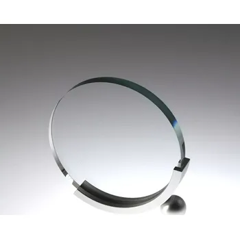 Plaketa kulatá v kovovém stojánku-kulička stříbrná (Skleněná plaketa - 160x165 mm)