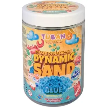 kinetický písek TUBAN Dynamický písek Modrý 1 kg