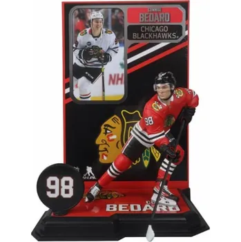 Figurka Figurka NHL - Connor Bedard (Chicago Blackhawks) - Legacy Series #15 - červená