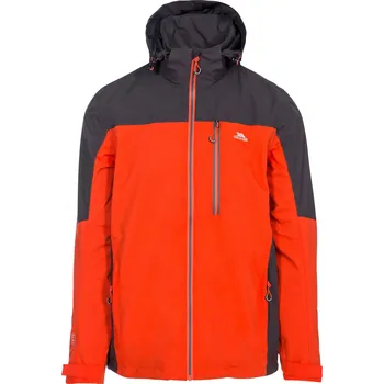 TRESPASS Pánská nepromokavá bunda s kapucou XL ORANŽOVÁ|ŽLUTÁ