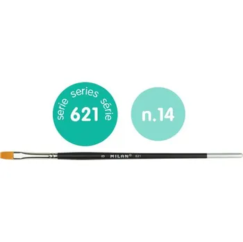 Umělecký štětec MILAN 0462114 štětec plochý 621 č.14