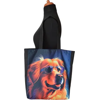 Šatoli.cz Látková nákupní taška přes rameno Retrívr