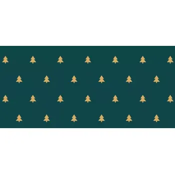 Vánoční dekorace Vánoční kapsa na peníze - Stromečky