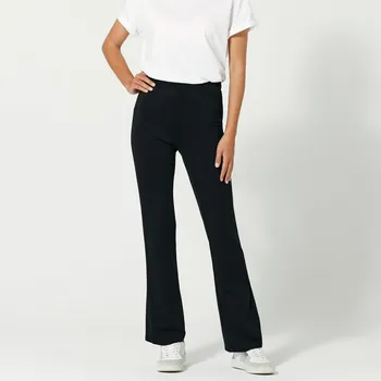 Dámské legíny Bootcut legíny černá 46/48