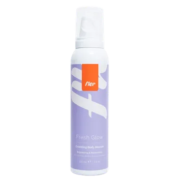 FLER Fresh Glow Crakling Body Mousse třpytivá tělová pěna po holení s praskajícím efektem, 150 ml
