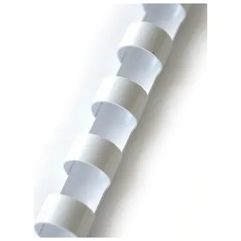 Vázací hřbet Hřbety pro vazbu plastové 10 mm bílé