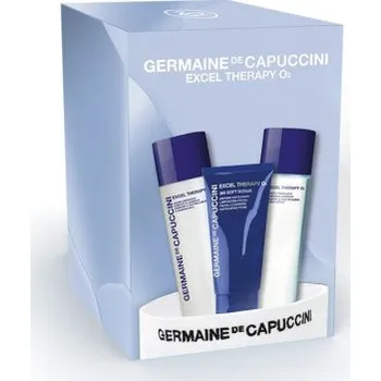 Kosmetická sada Germaine de Capuccini Okysličující sada - ochrana a regenerace pleti - Excel therapy promo set - Germain de Capucinni -50ml + 2×125 ml