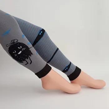 Chlapecké oblečení Chlapecké punčochové legíny Trepon Bubák modré