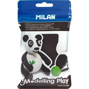 Modelovací hmota Modelovací set MILAN Air-dry Modelling Play clay 100 g, černý