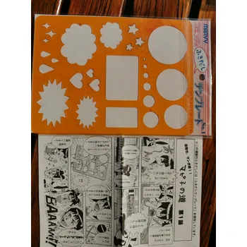 Šablona Marvy s kruhy, obdélníky aj.