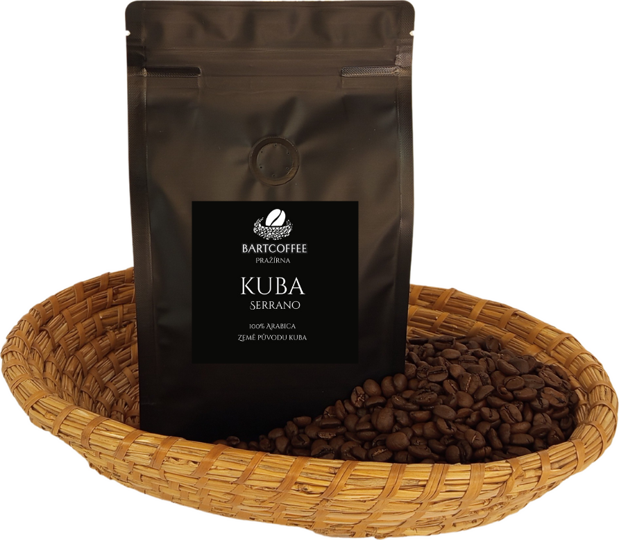 BARTCOFFEE Kuba Serrano Lavado Hmotnost: 1000g, Mletí: Zrnková - nemletá káva