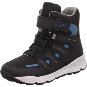 Chlapecká zimní obuv Chlapecké zimní boty FREE RIDE Black/Blue Gore-Tex, Superfit , 1-000568-0000, černá - 36