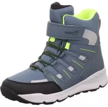 Chlapecká zimní obuv Dětské zimní boty FREE RIDE Light Blue/Yellow Gore-Tex, Superfit , 1-000568-8000, světlé modrá - 35