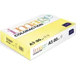 Barevný papír Image Coloraction A4 160g pastelově žlutá 250 ks