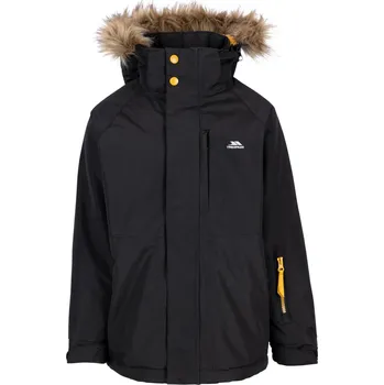 Pánská vesta TRESPASS Dětská nepromokavá zateplená bunda 3 ROKY ČERNÁ