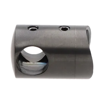 Zábradlí Držák tyče ø 12 mm na trubku ø 42,4 mm, PVD - černá