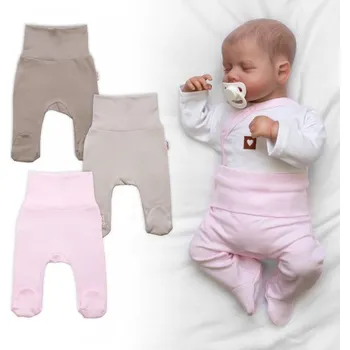 Dětská móda Rostoucí výhodná sada, 3x polodupačky pro miminko Nature - růžová/béžová/taupe, Velikost koj. oblečení 62/68 (3-6m)